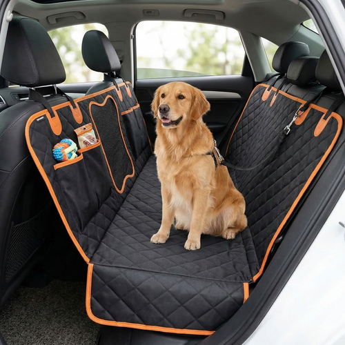 Protector de Asiento Impermeable para Mascotas 🐾🚗
